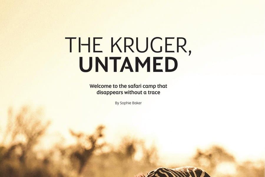 The Safari Camp That Disappears Without a Trace